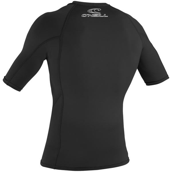2026 O'neill Basis Skins Korte Mouw Crew Lycra Vest 3341 - Zwart